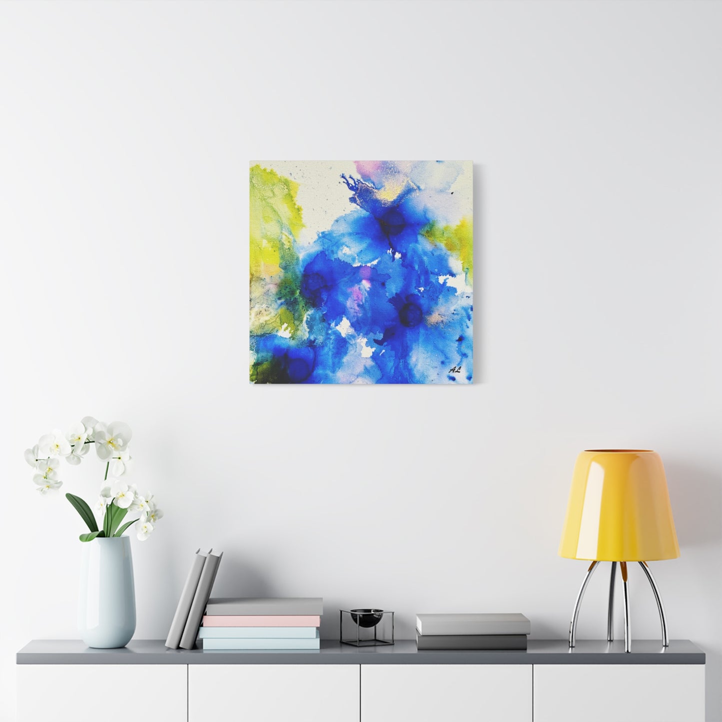 Blue Blossom canvas print