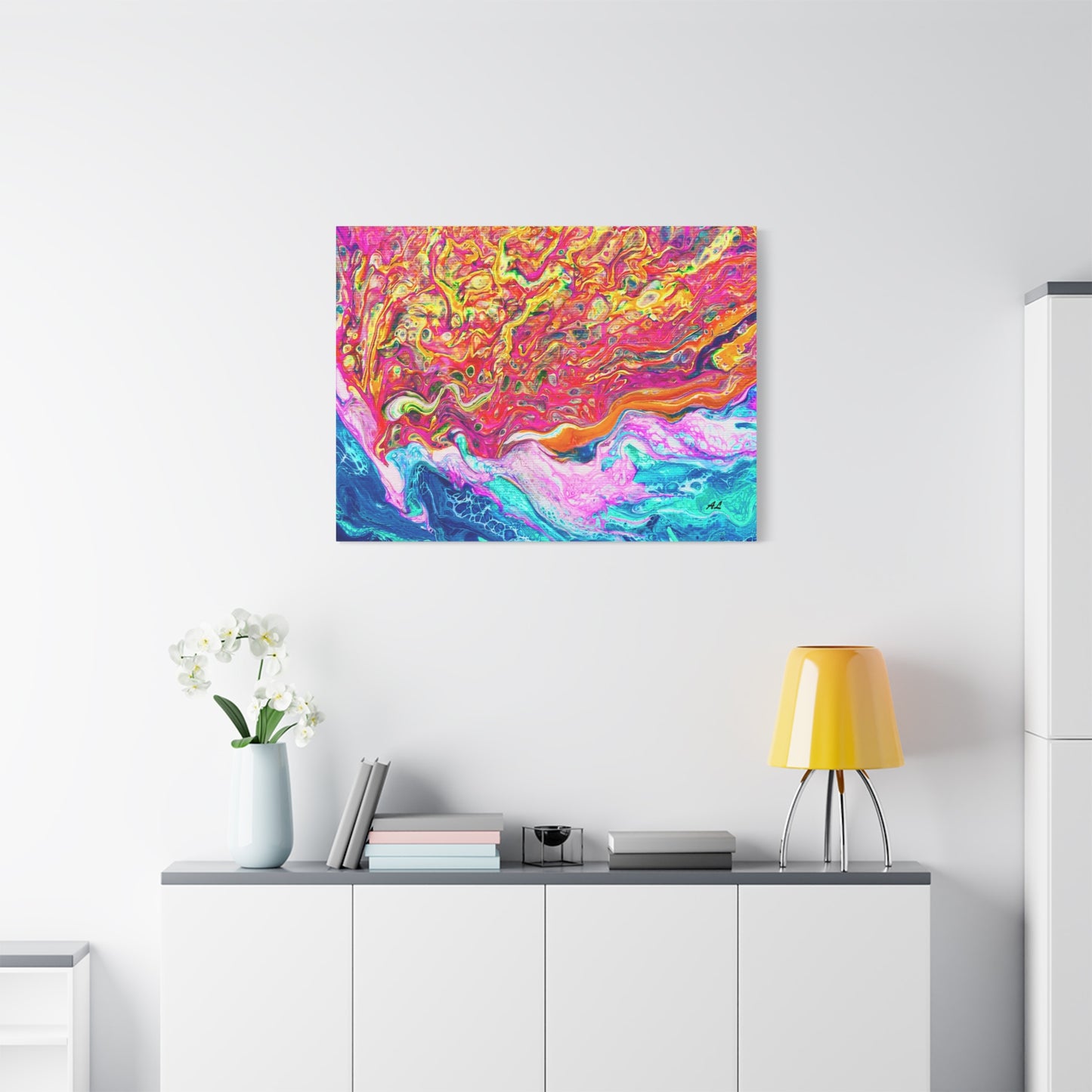 "The Sea In My Heart" Canvas Print