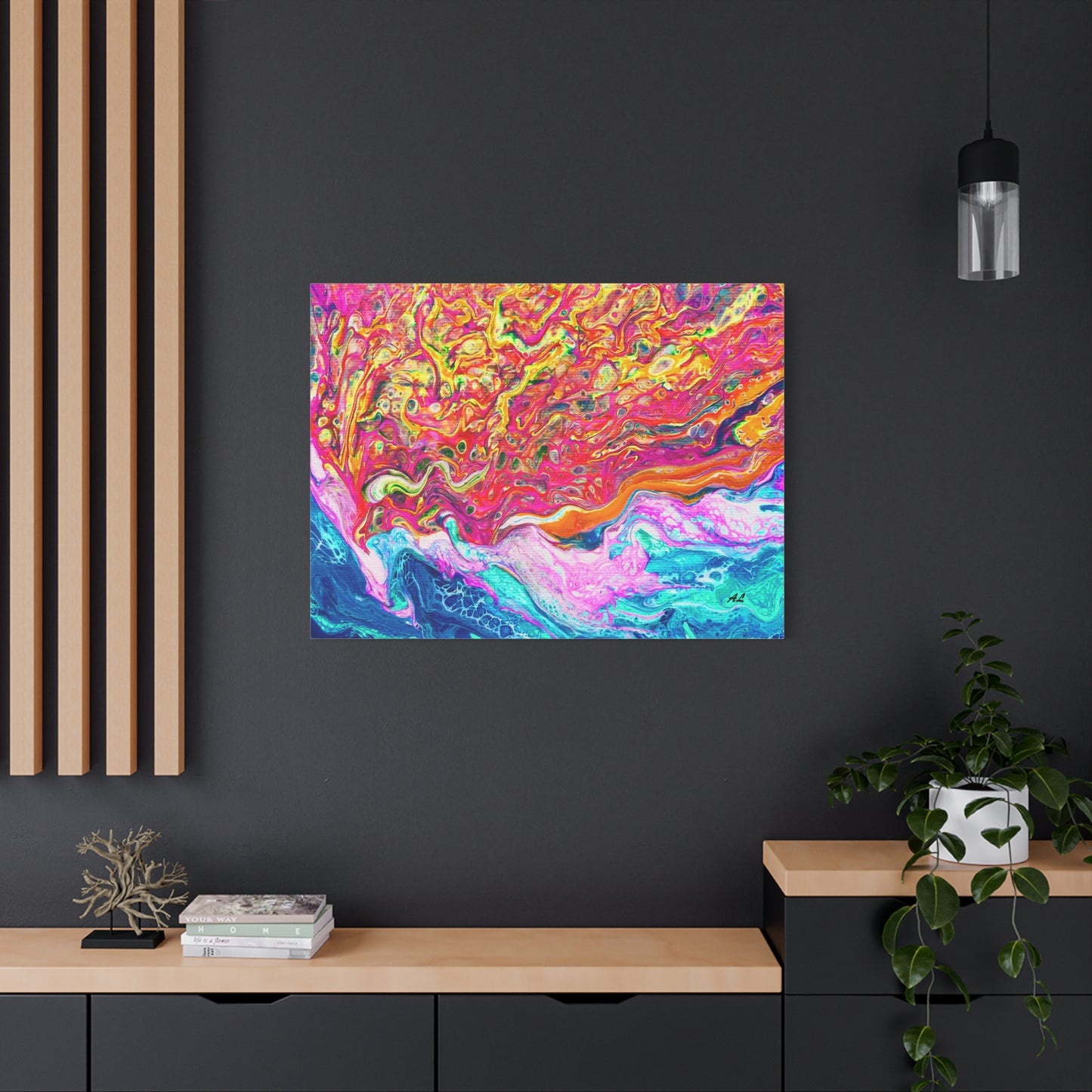 "The Sea In My Heart" Canvas Print