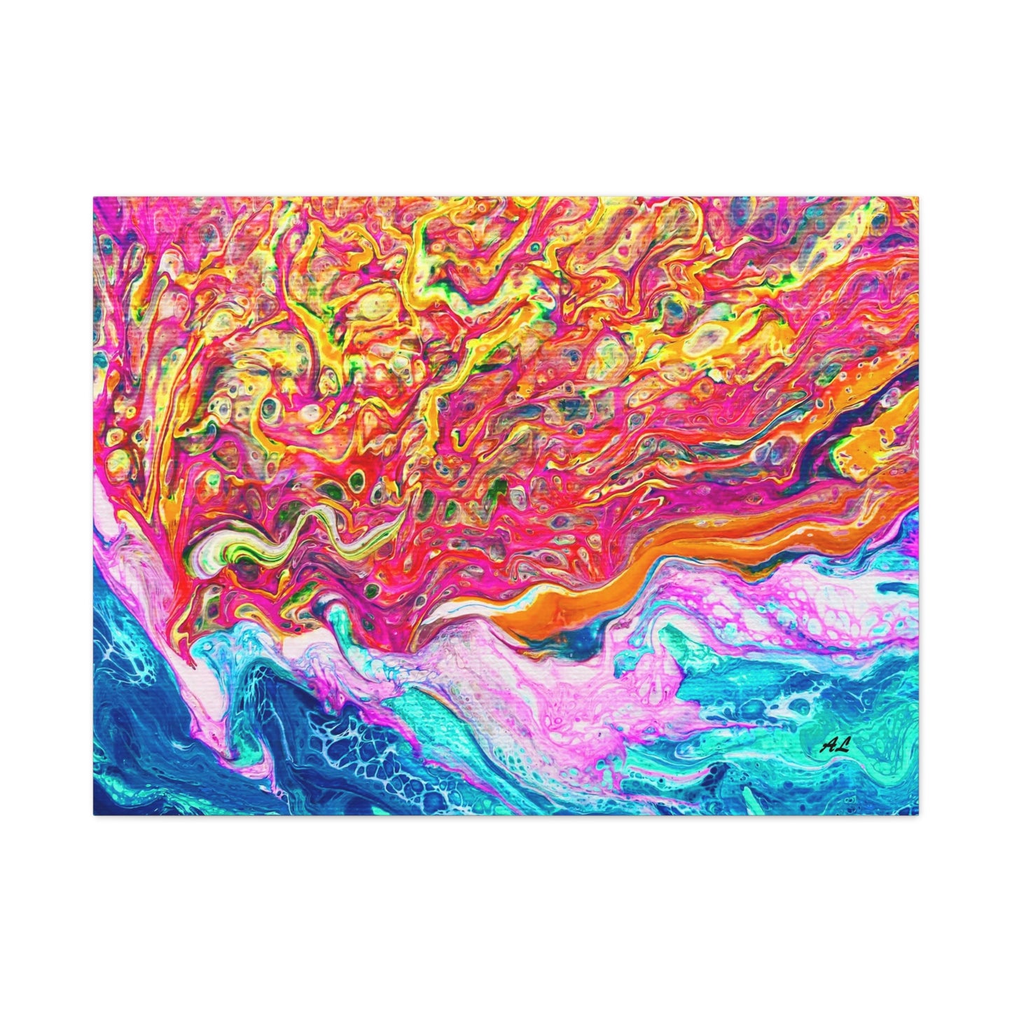 "The Sea In My Heart" Canvas Print