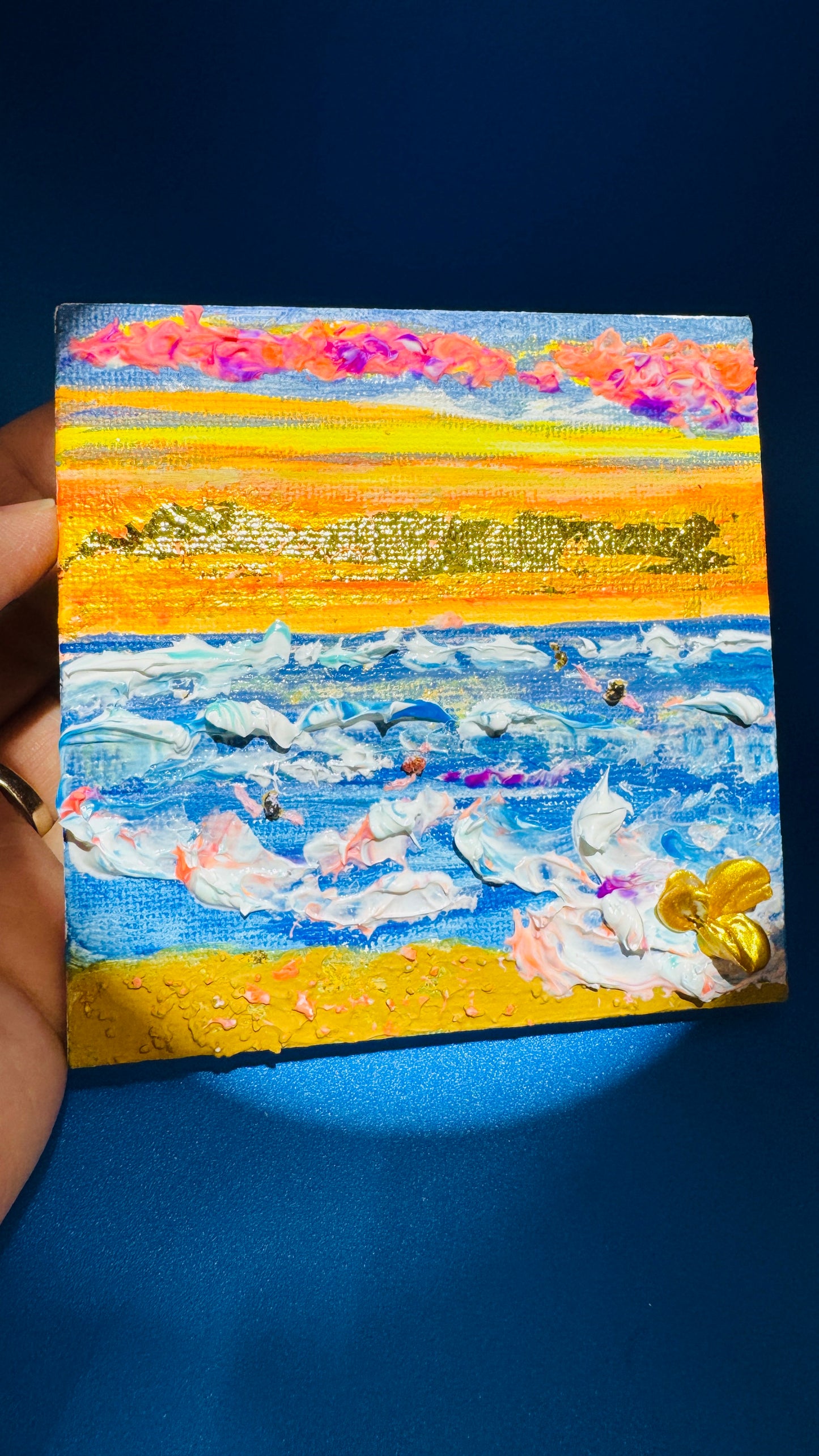 Sunset Swimming