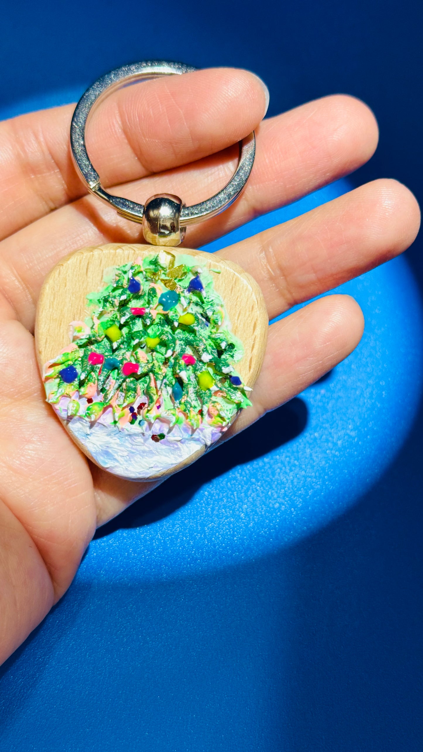 Keychain: Christmas Tree #15