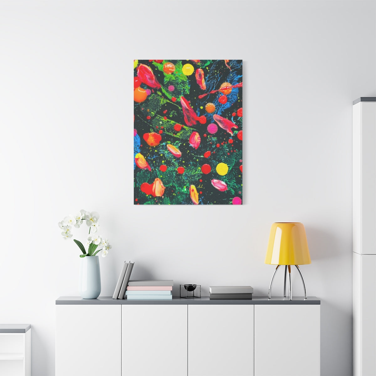 Holiday #4 Abstract Canvas Print