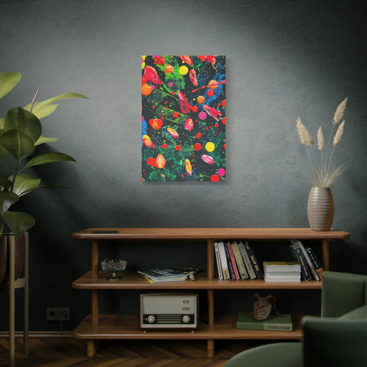 Holiday #4 Abstract Canvas Print