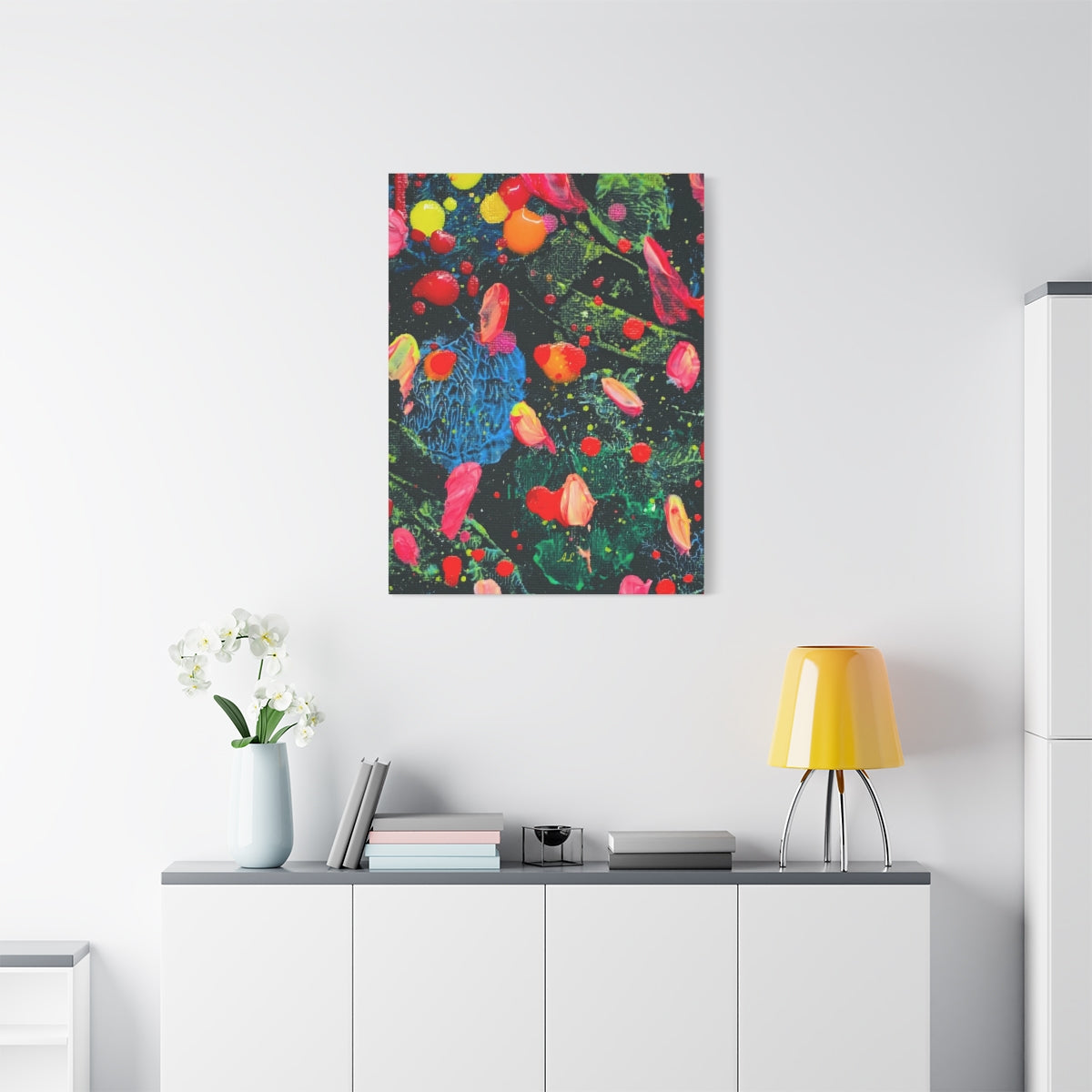 Holiday #3 Abstract Canvas Print
