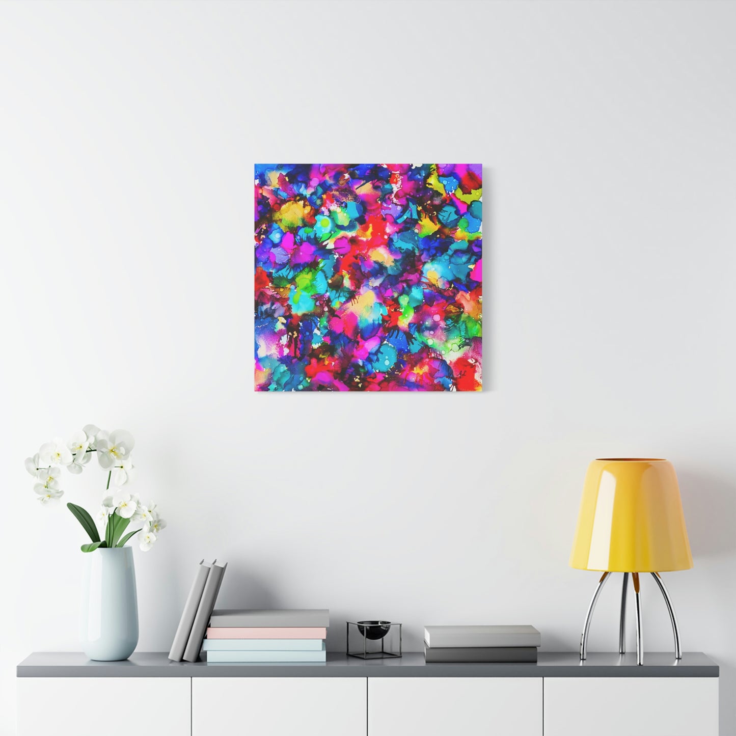 Dance Of Flower #1 Canvas Print