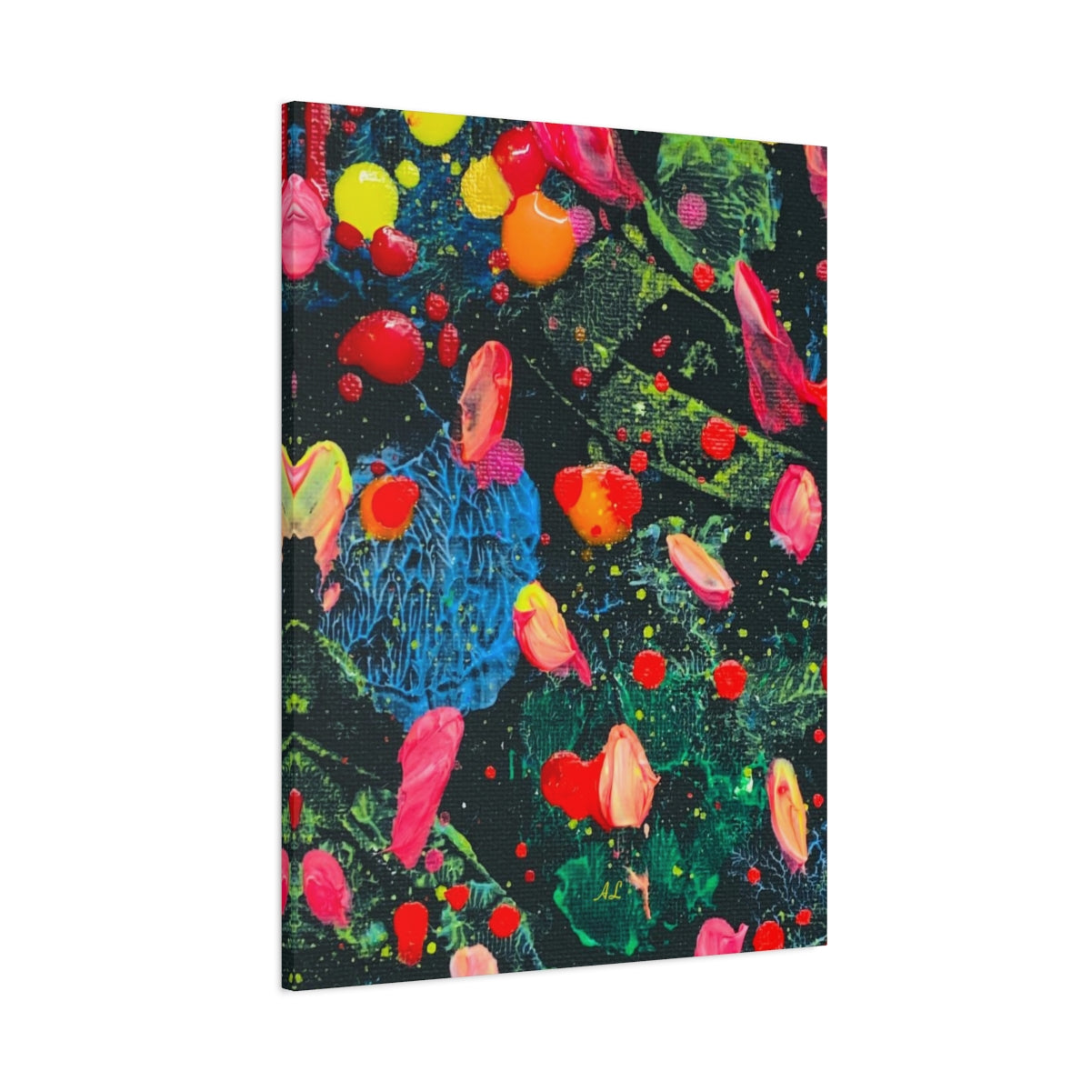 Holiday #3 Abstract Canvas Print
