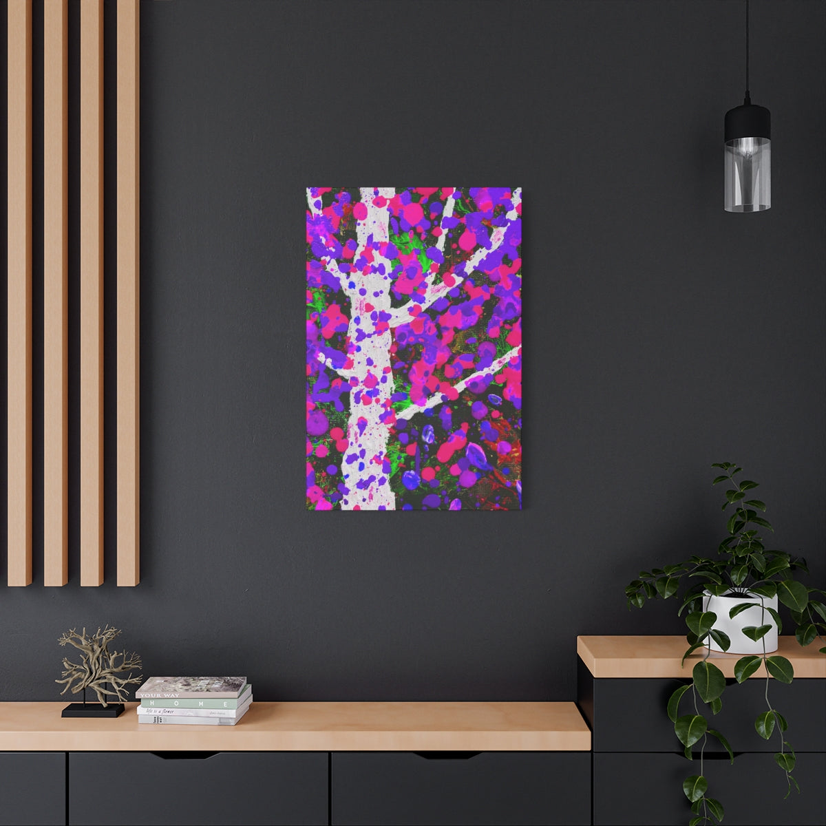 Abstract Tree Series #4 Canvas Print
