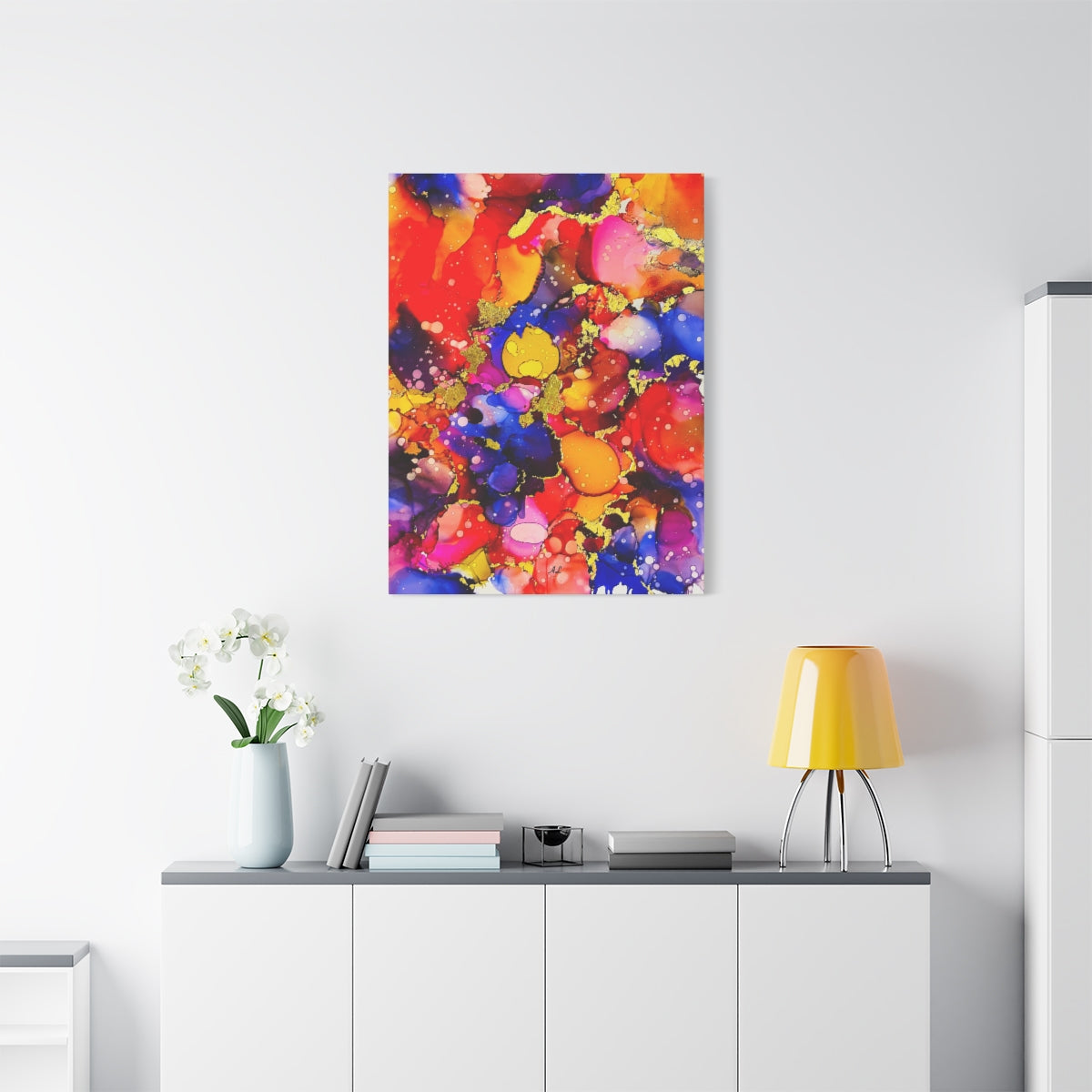 Holiday #1 Abstract Canvas Print