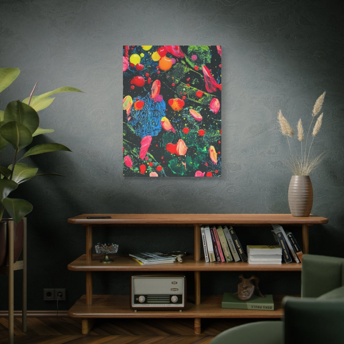 Holiday #3 Abstract Canvas Print