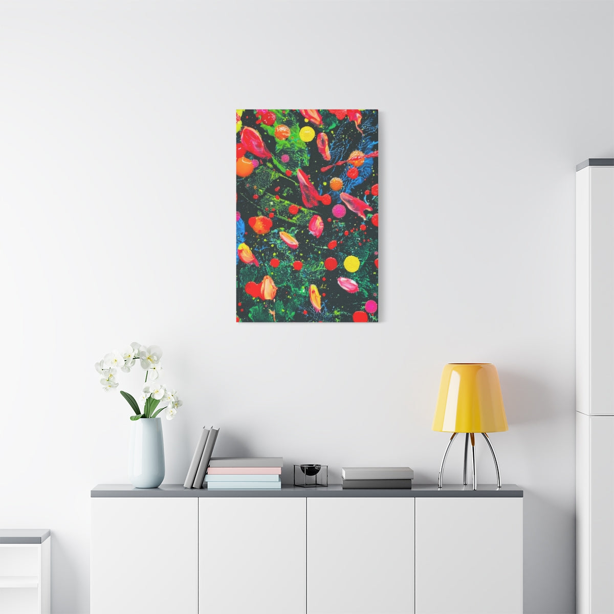 Holiday #4 Abstract Canvas Print