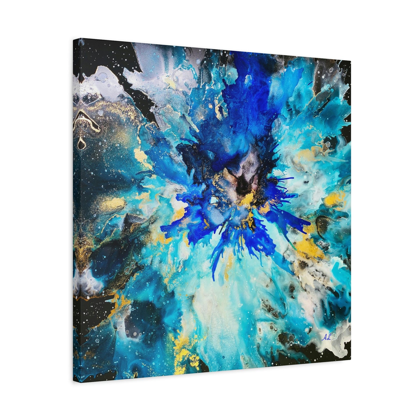 Blue Flower Canvas Print