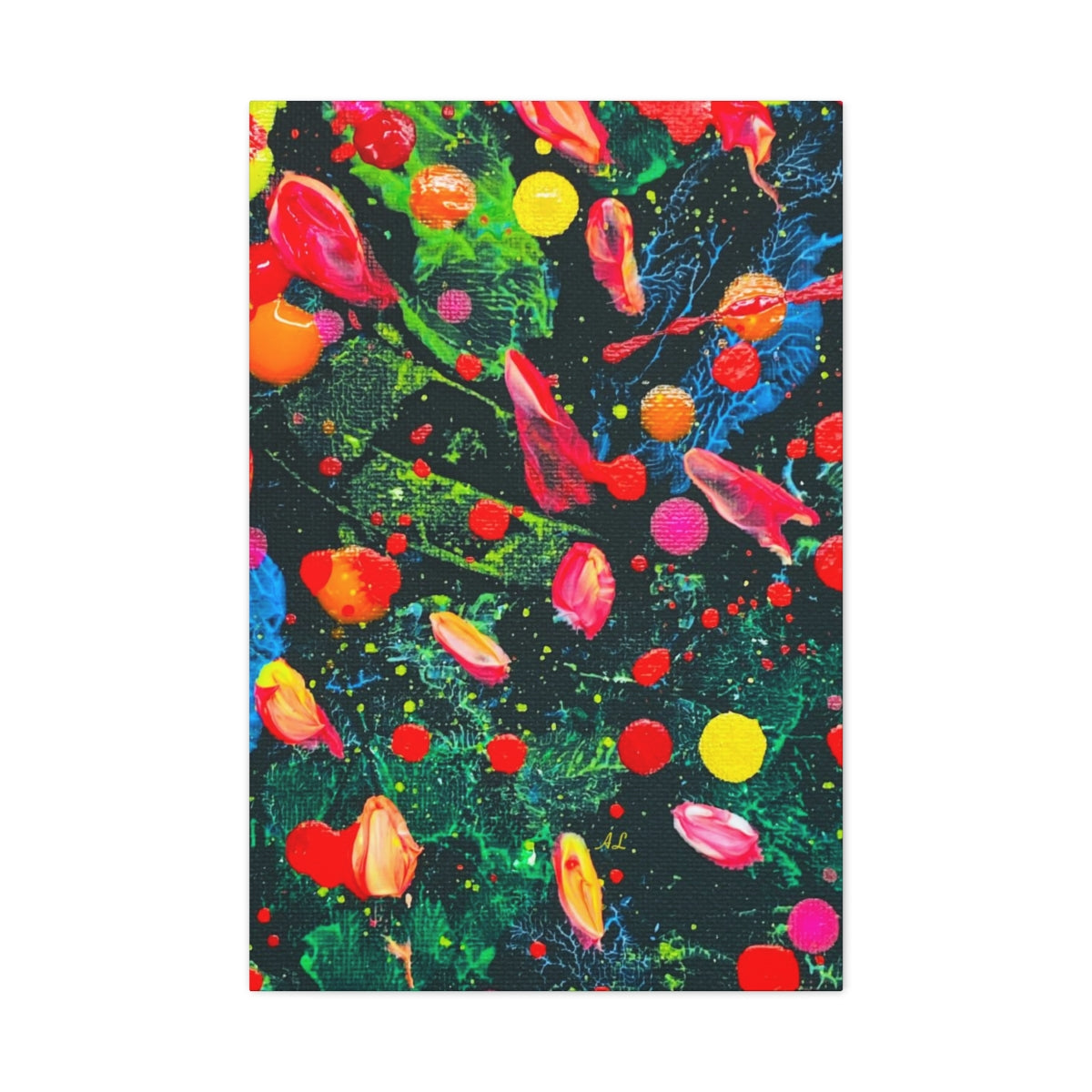 Holiday #4 Abstract Canvas Print
