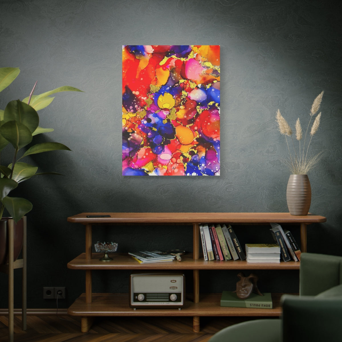 Holiday #1 Abstract Canvas Print