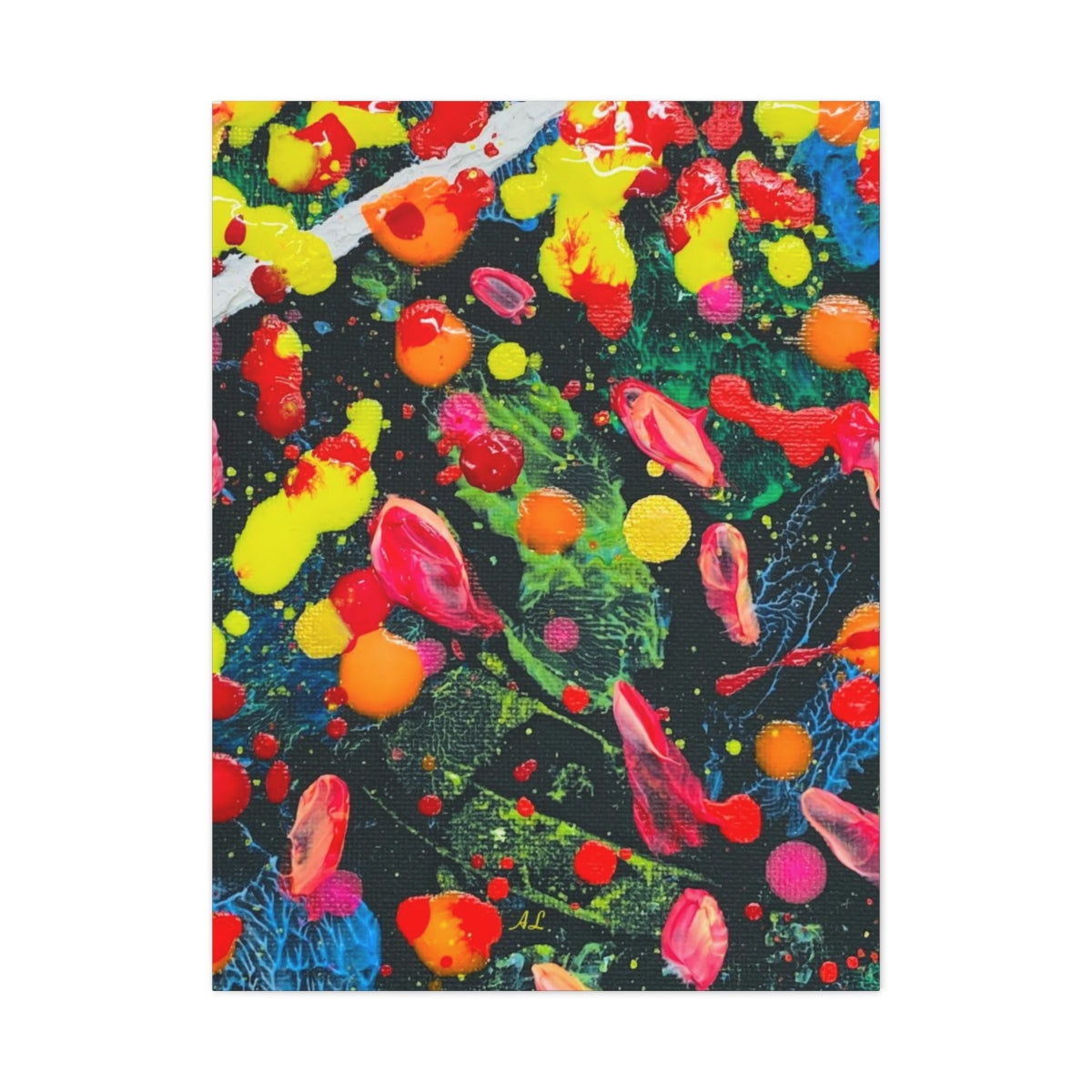 Holiday #2 Abstract Canvas Print