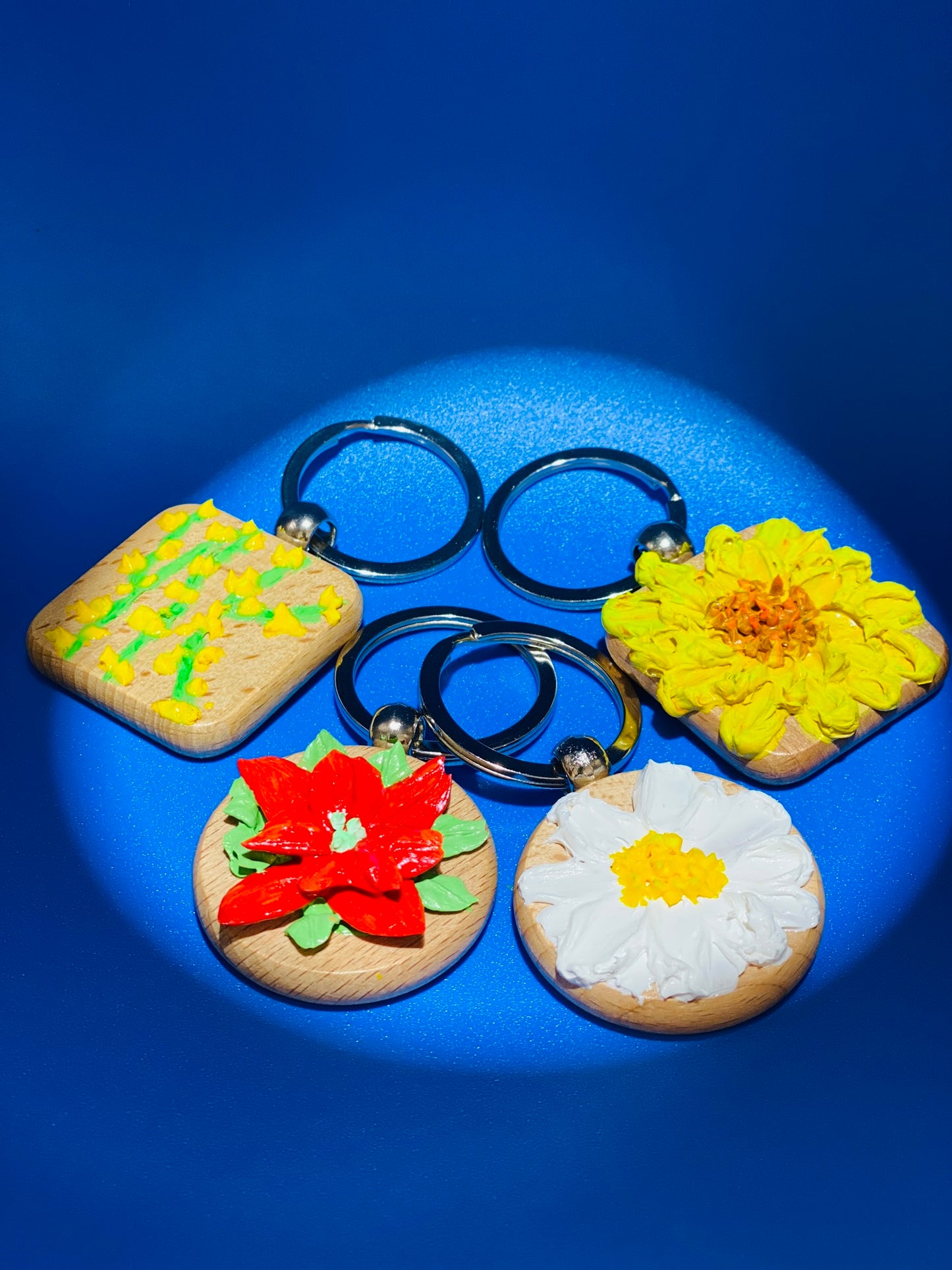 Wild Flower Keychain Series: #1 Daisy