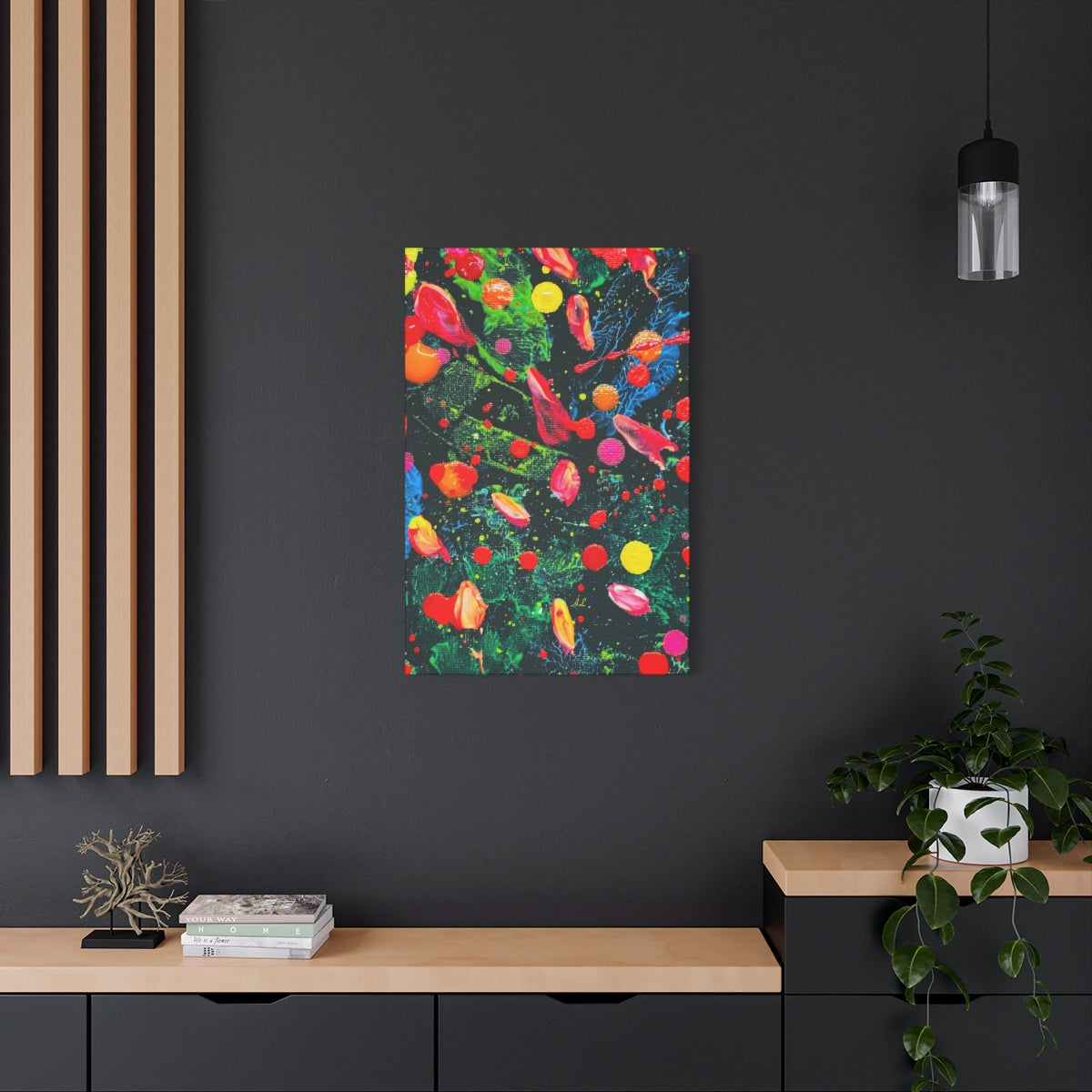 Holiday #4 Abstract Canvas Print