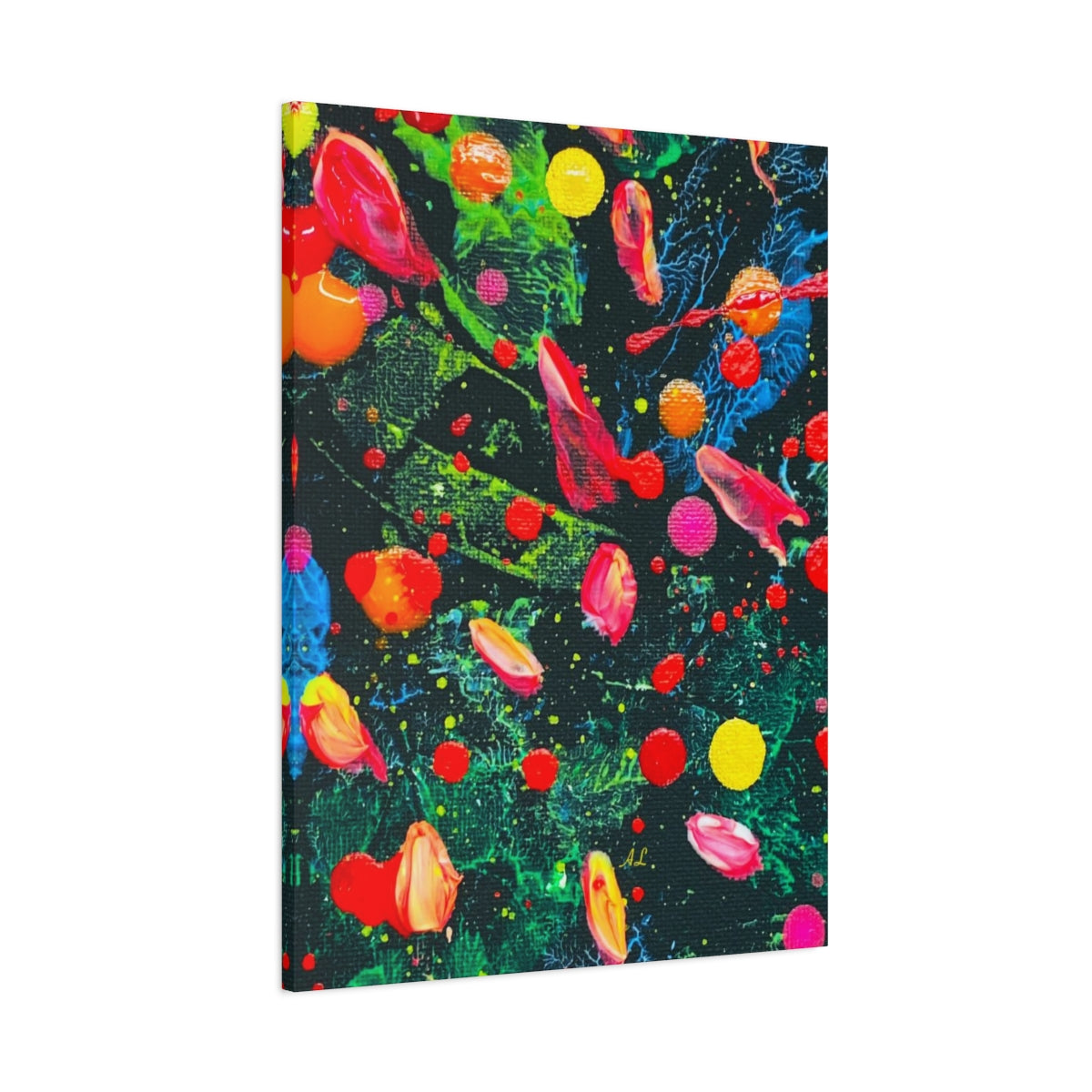 Holiday #4 Abstract Canvas Print