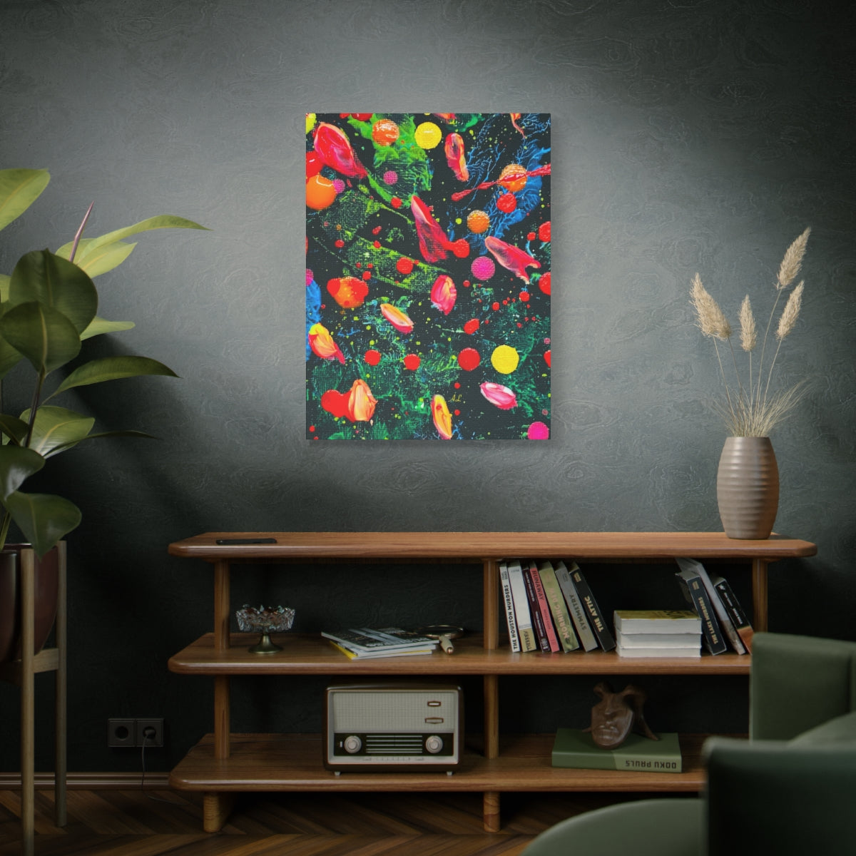 Holiday #4 Abstract Canvas Print