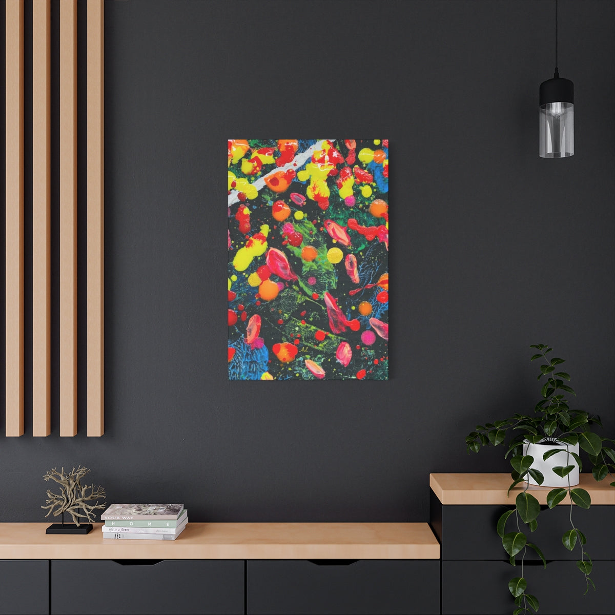 Holiday #2 Abstract Canvas Print