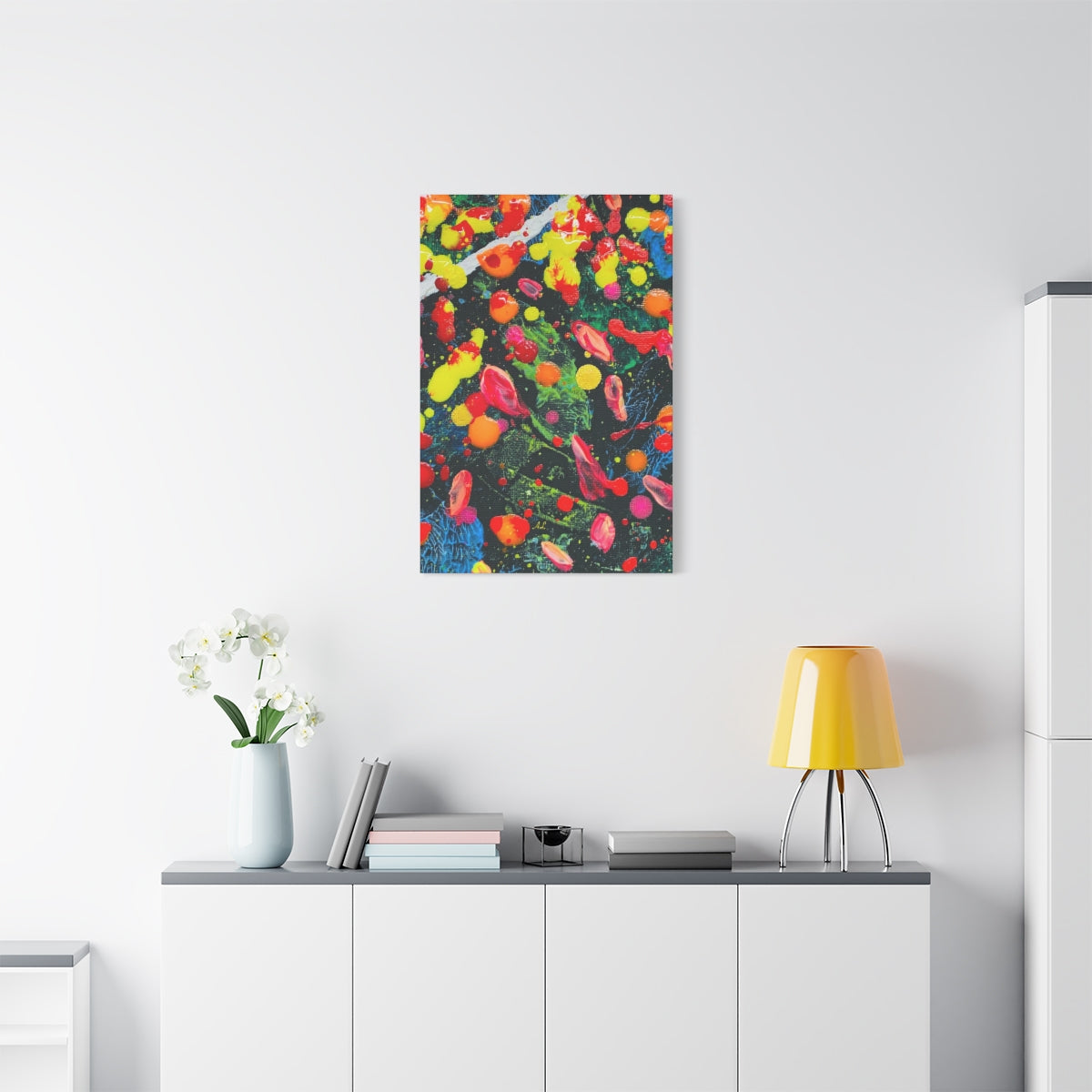 Holiday #2 Abstract Canvas Print