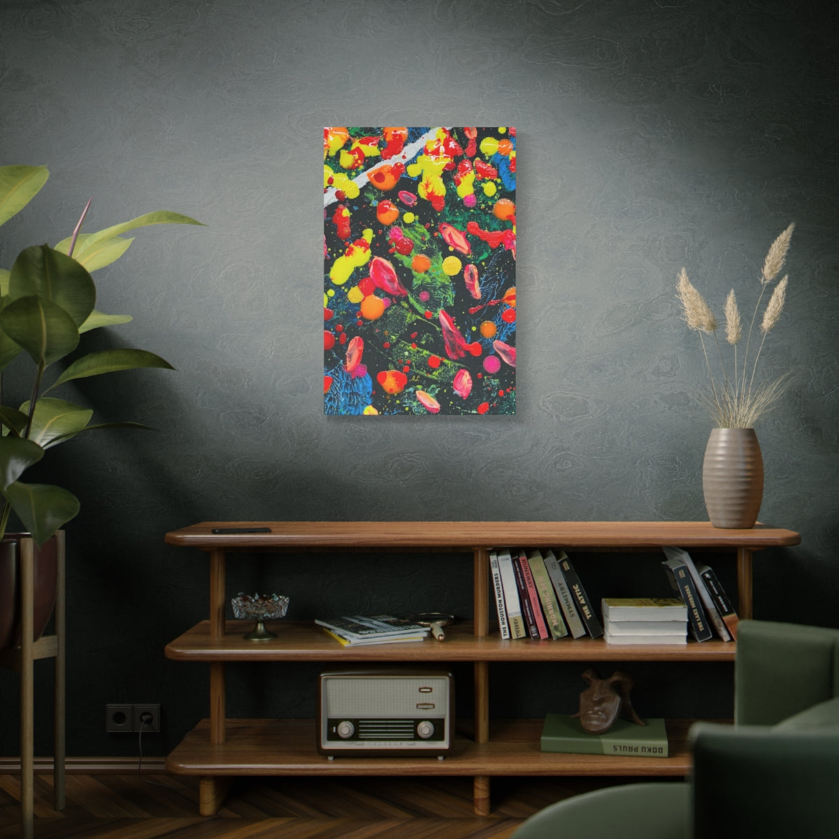 Holiday #2 Abstract Canvas Print