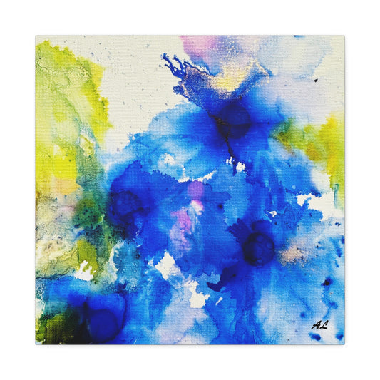 Blue Blossom canvas print