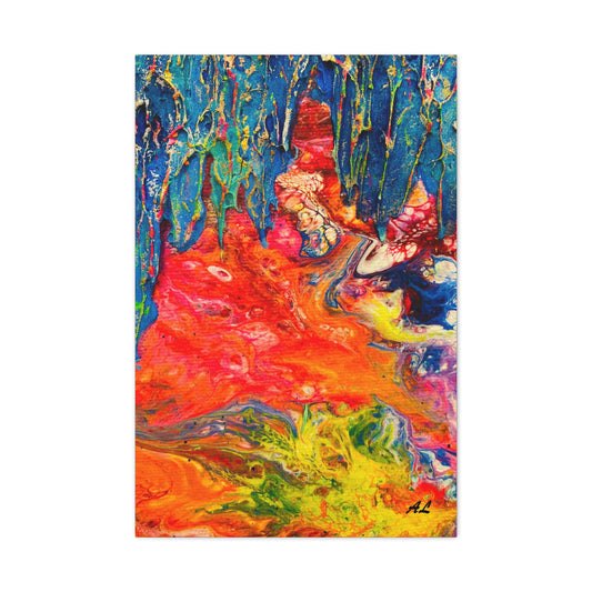 "The Fire Within" Canvas Print 聖靈之火