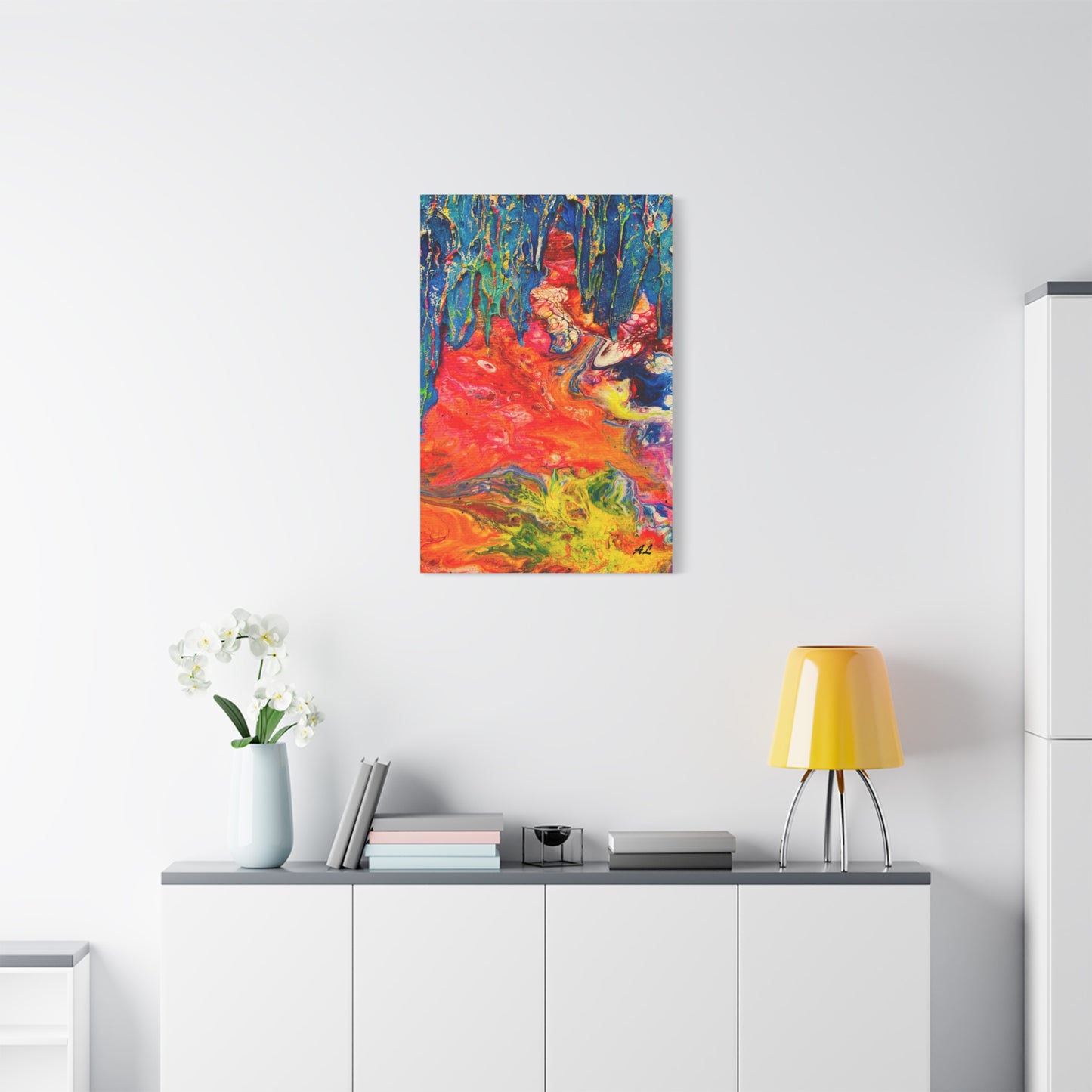 "The Fire Within" Canvas Print 聖靈之火