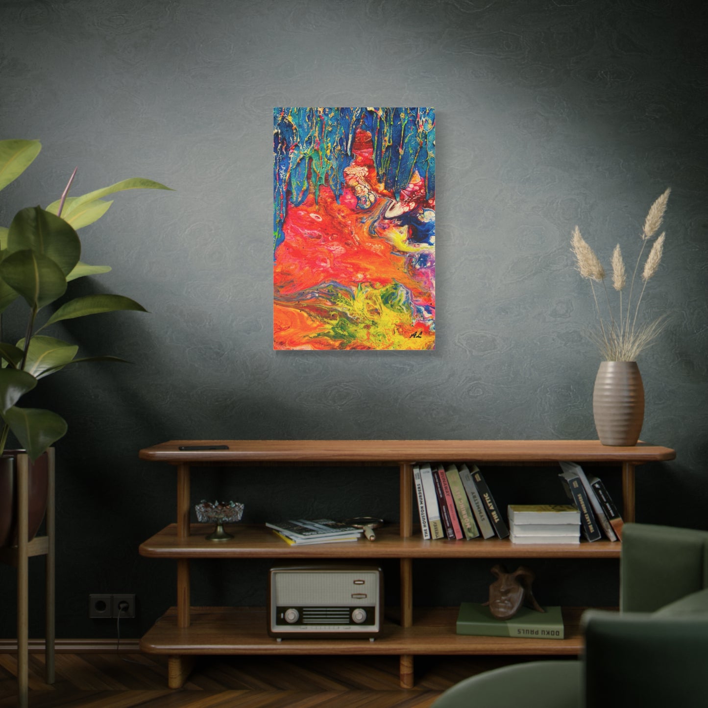 "The Fire Within" Canvas Print 聖靈之火