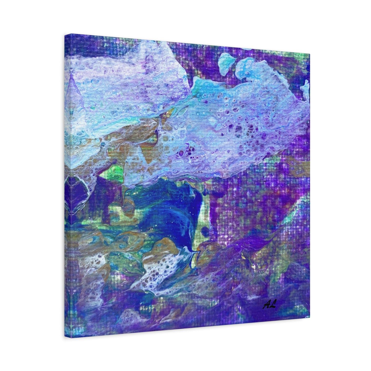 Lighthouse In Purple Sea