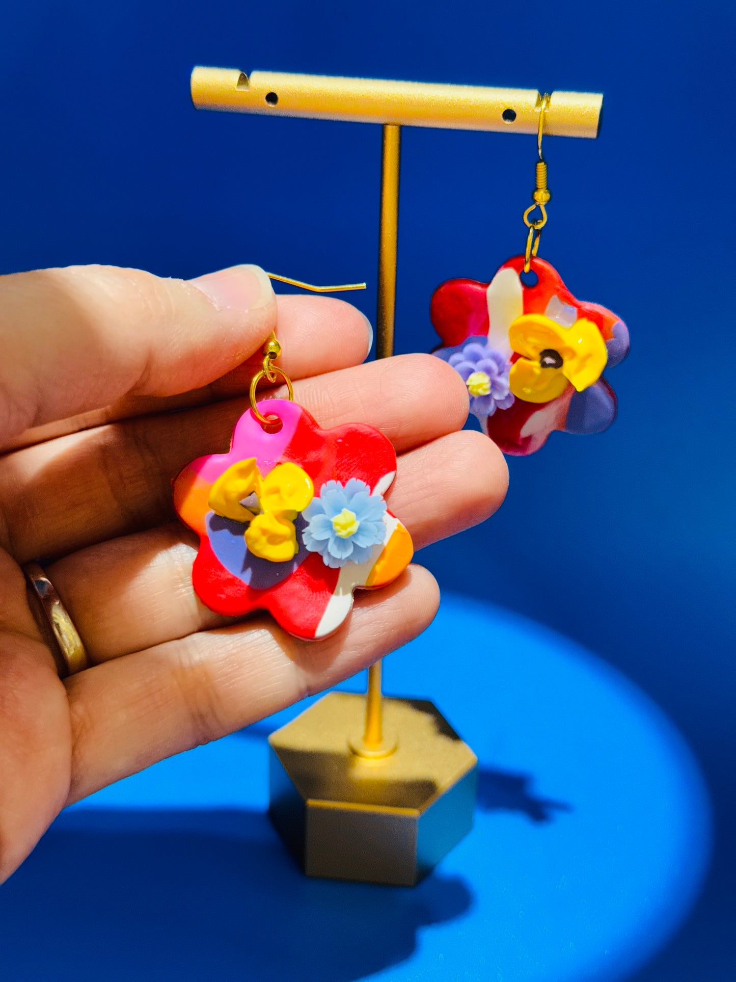 Earrings: Pretty Flowers #3