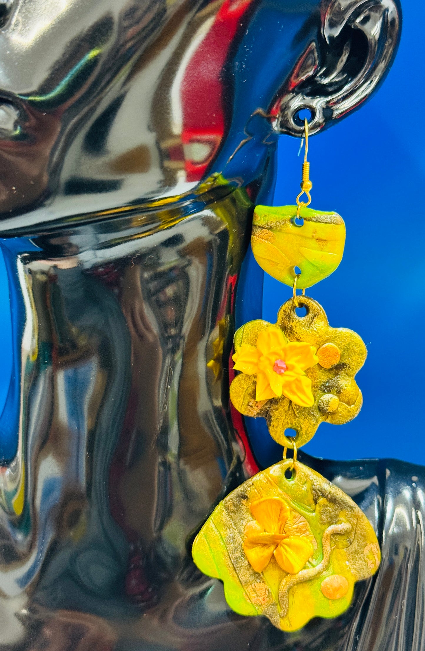 Earrings: Spring Flower #5