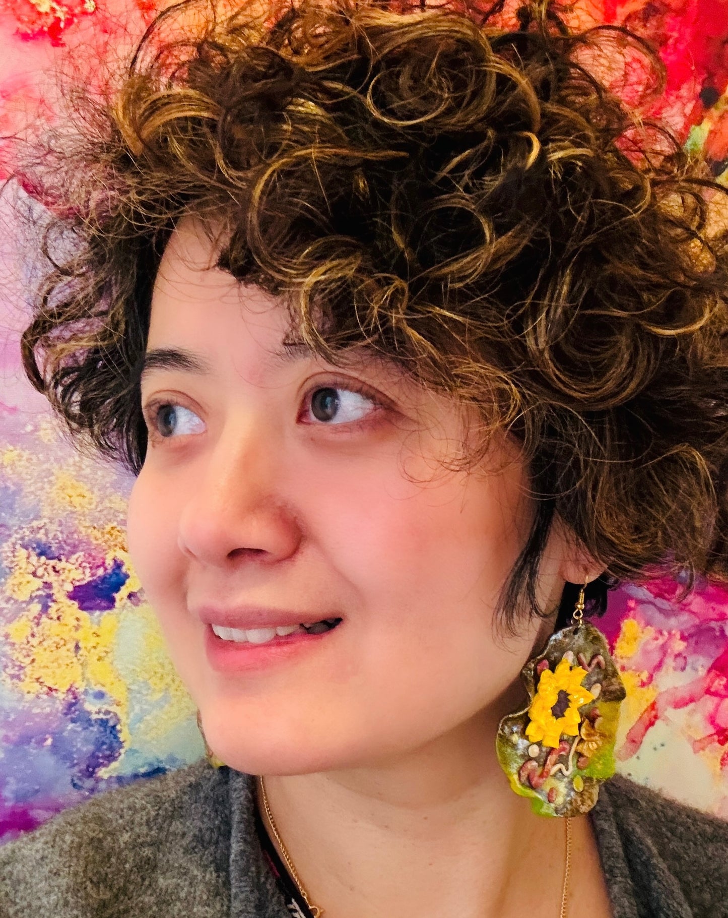 Earrings: Sunshine #6