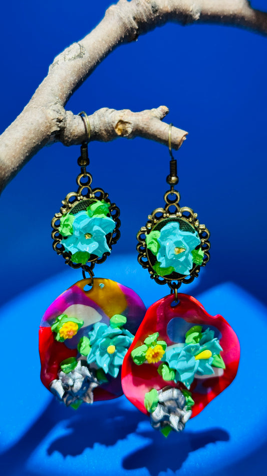 Earrings: Blooming #33