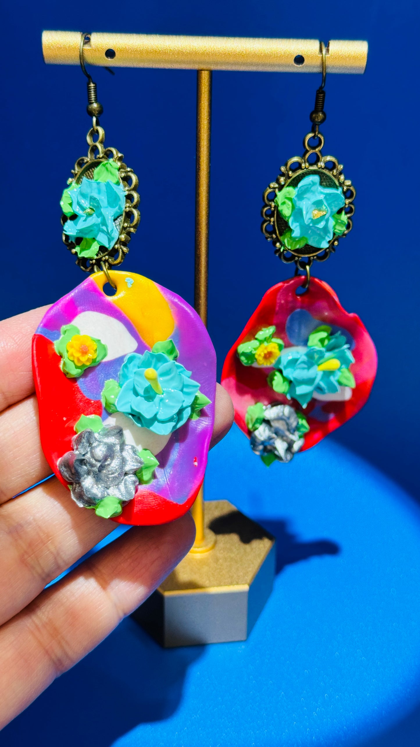 Earrings: Blooming #33