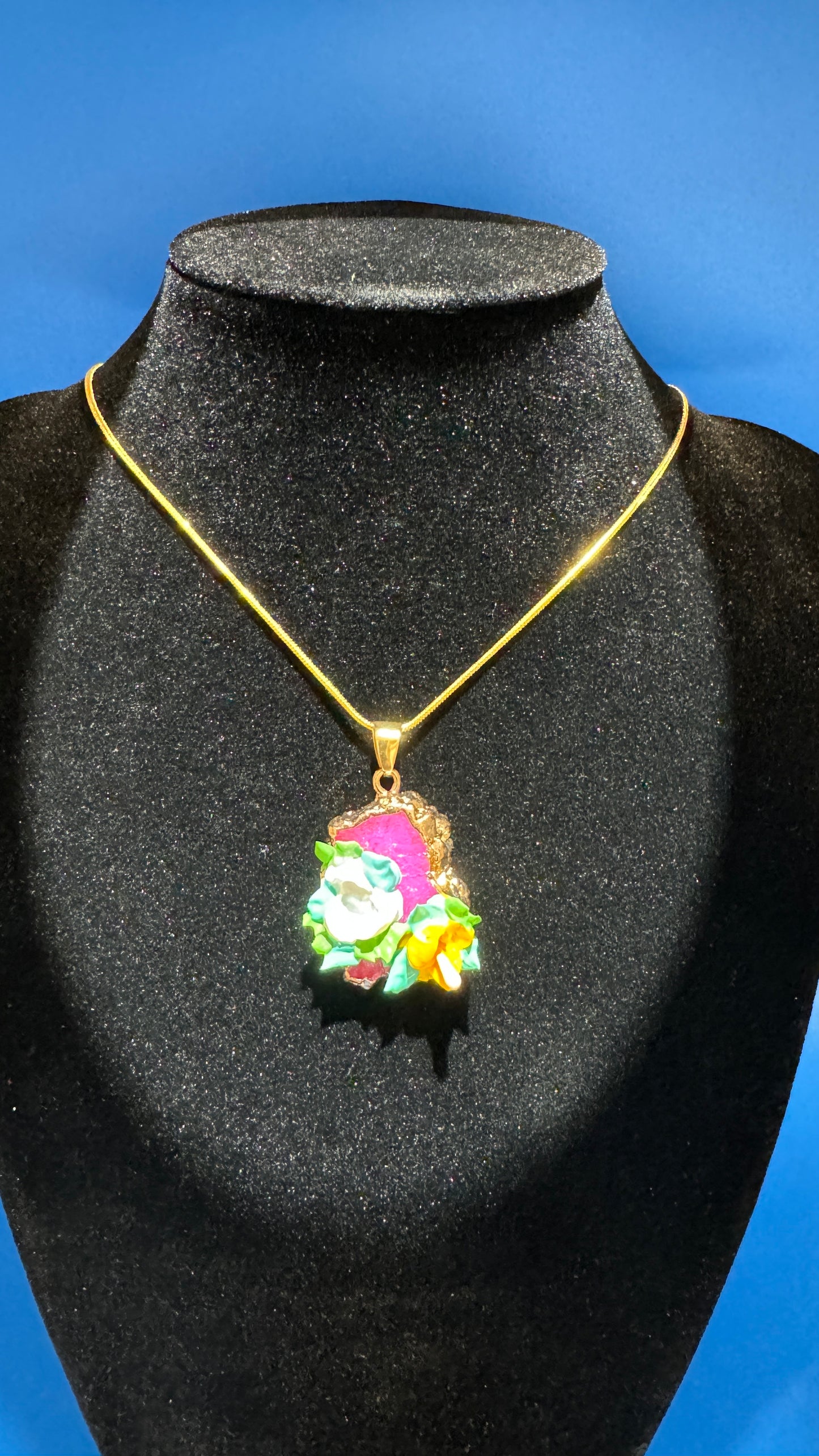 Necklace: Crystal Blooming 29