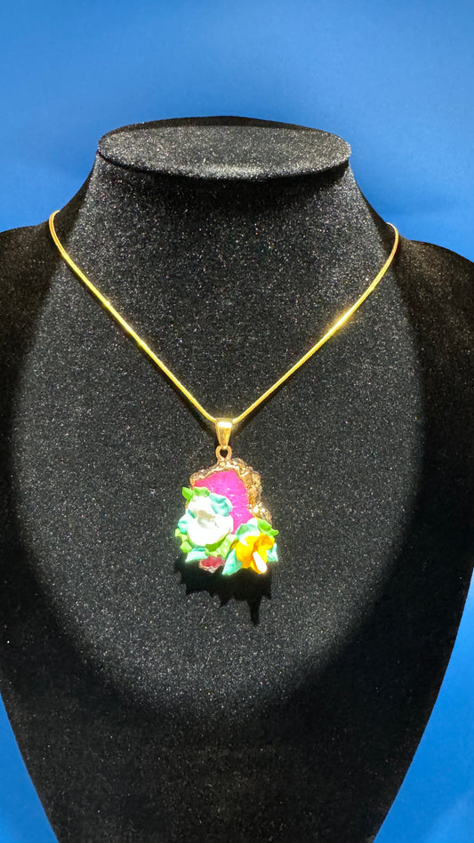 Necklace: Crystal Blooming 29