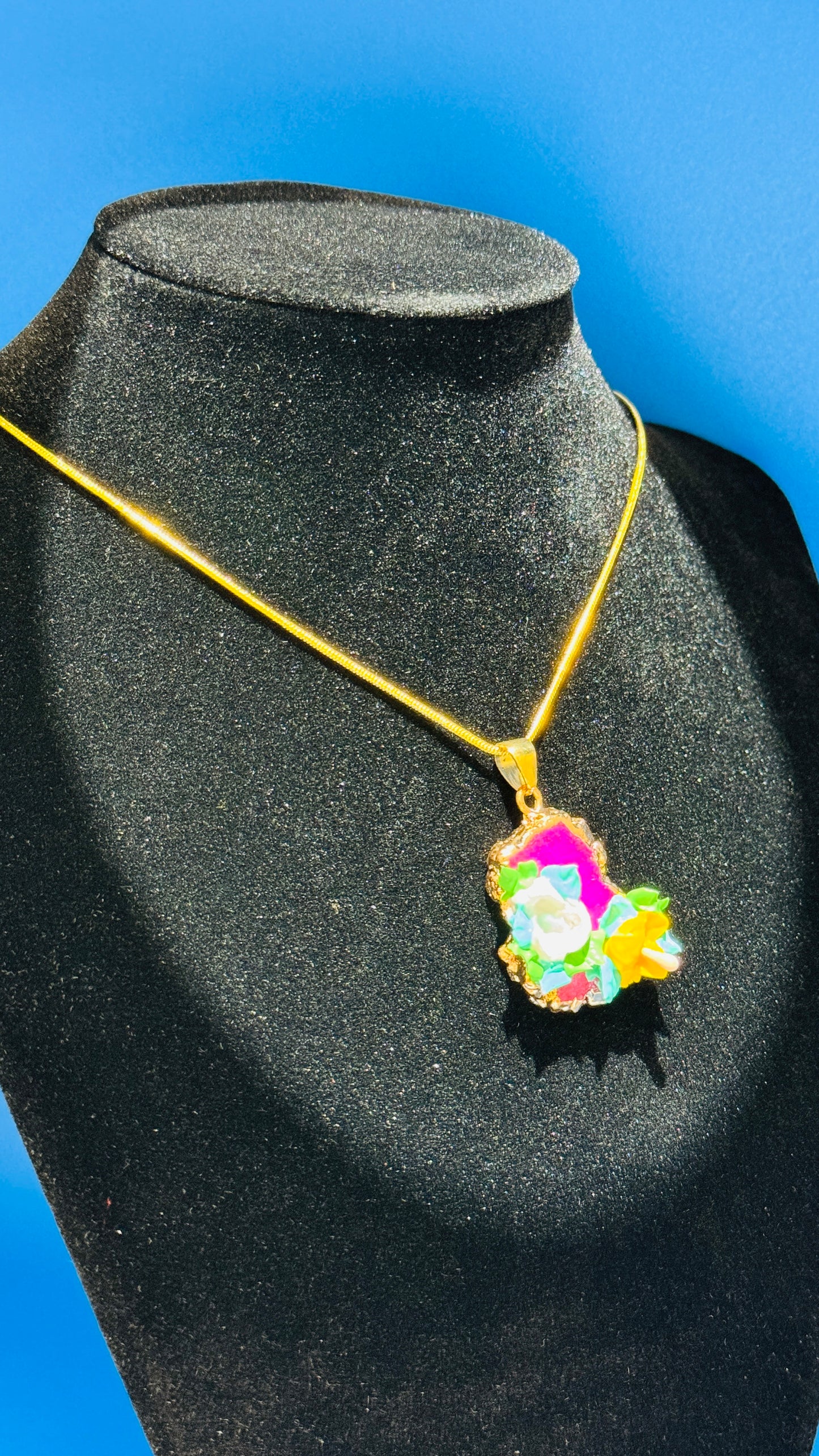 Necklace: Crystal Blooming 29
