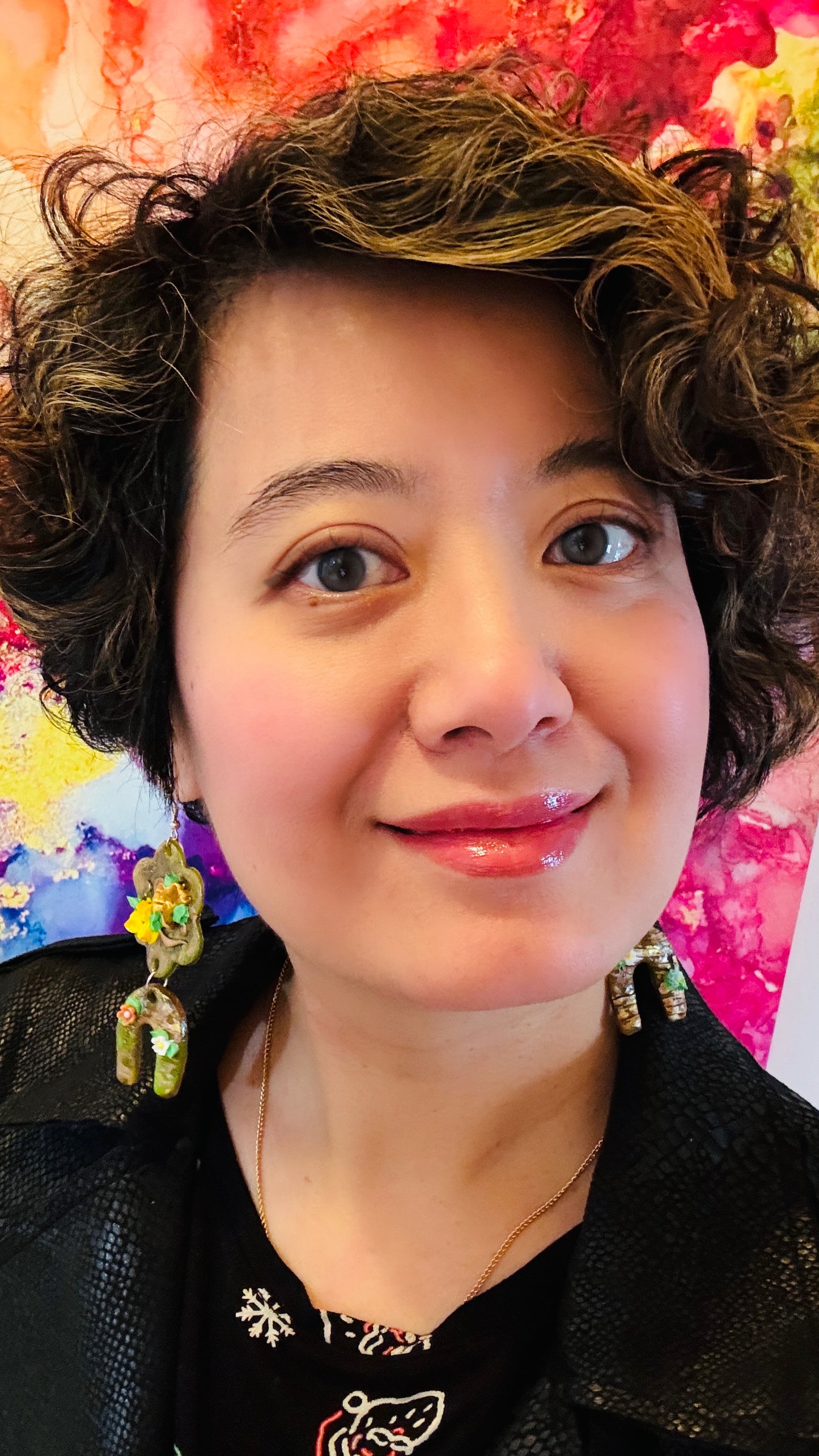 Earrings: Blooming #31