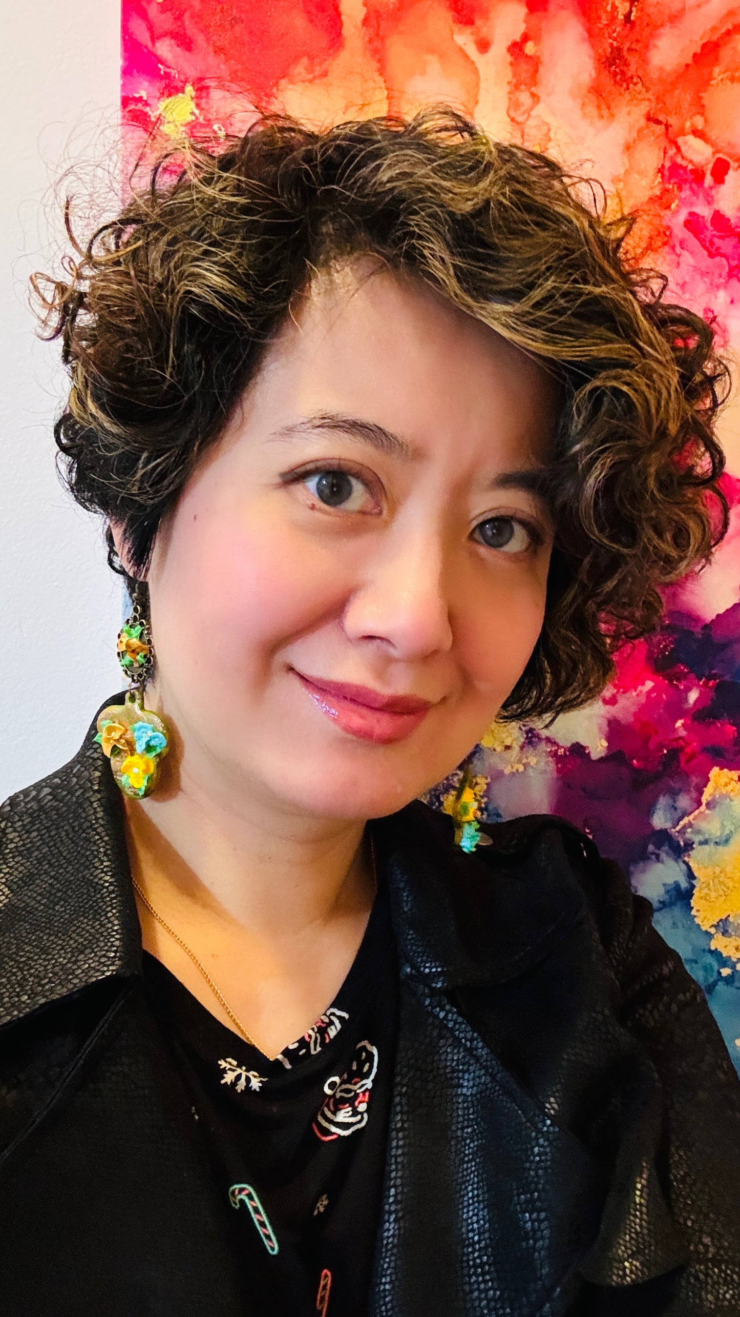 Earrings: Blooming #32