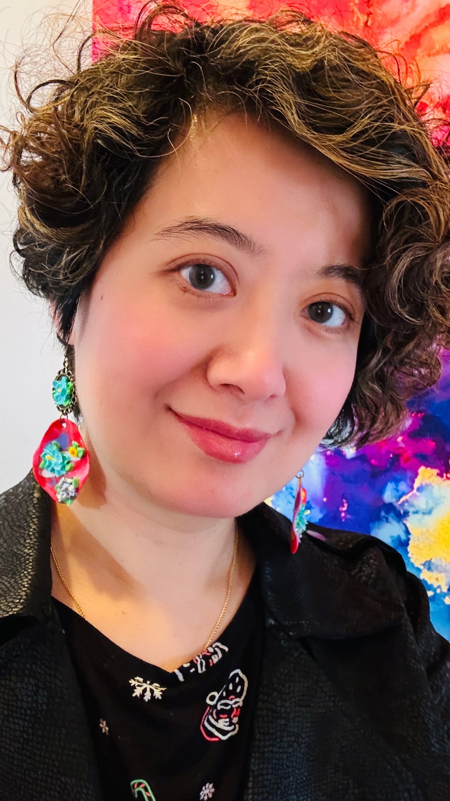 Earrings: Blooming #33
