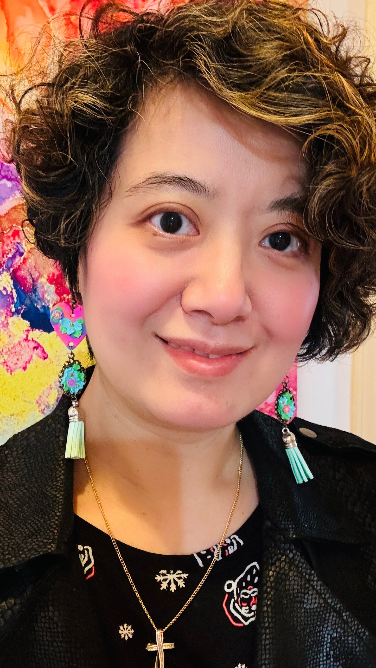 Earrings: Blooming #35