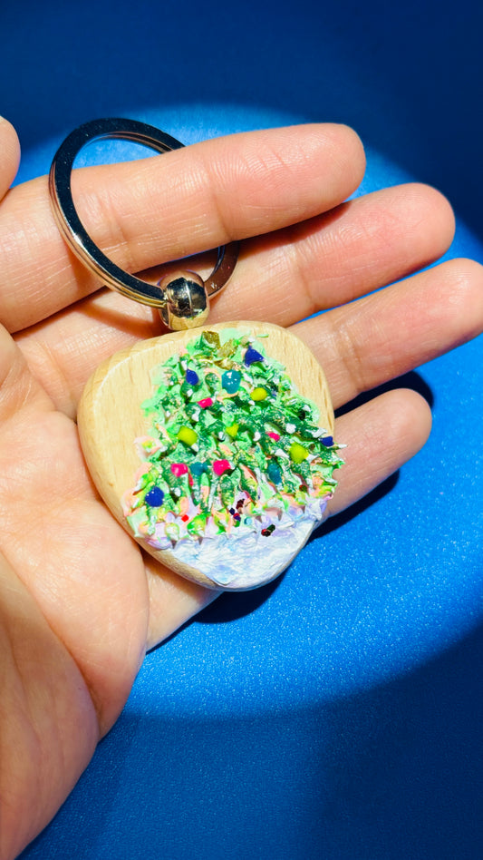Keychain: Christmas Tree #15