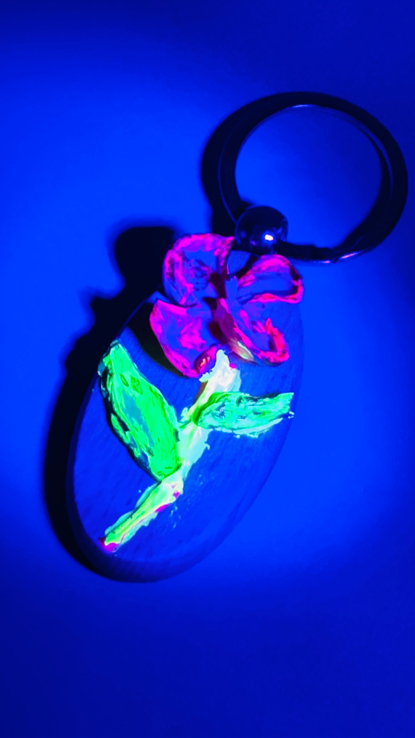 Keychain: Hydrangea