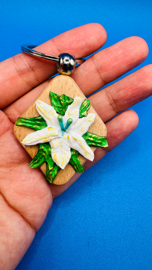 Keychain: Lily #1