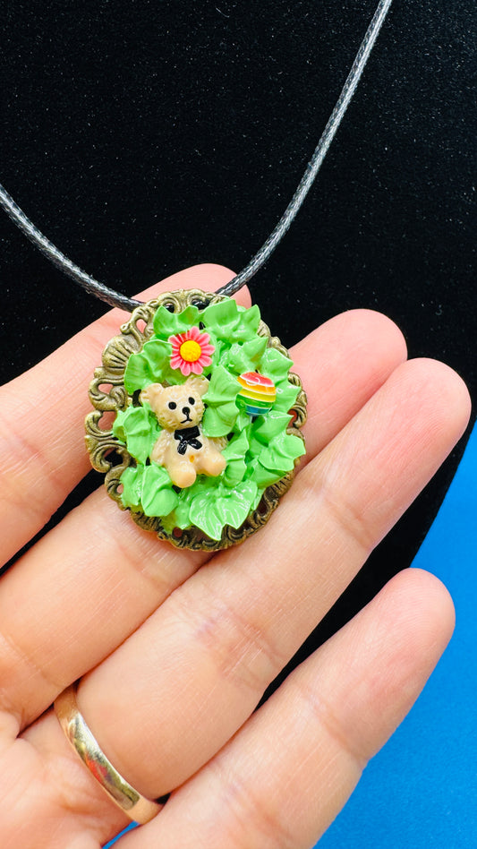Necklace and Brooch: Cutie #47