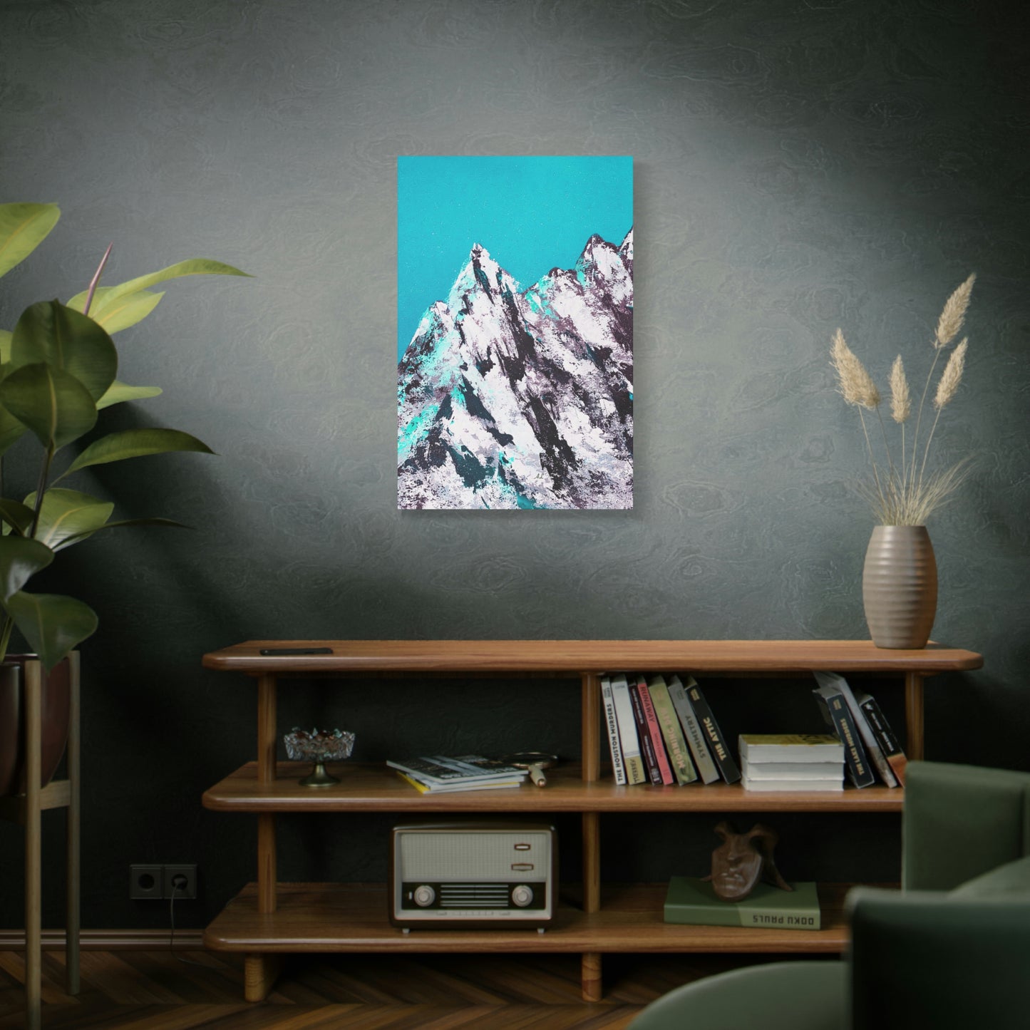 Snow Mountain Canvas Print