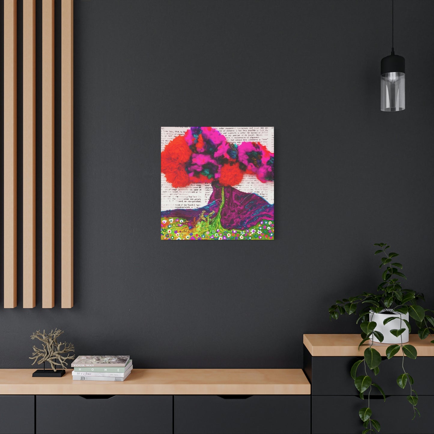 Top of Mountain #2 Canvas Print