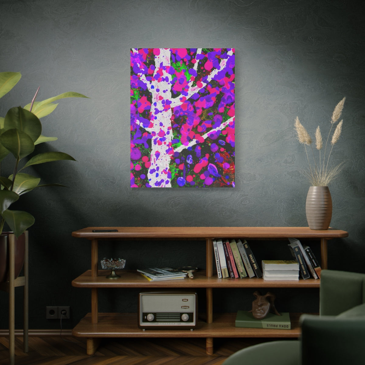 Abstract Tree Series #4 Canvas Print